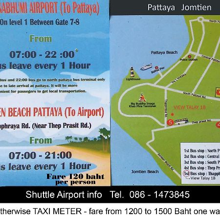 Jomtien Plaza Suite Apartments Kültér fotó