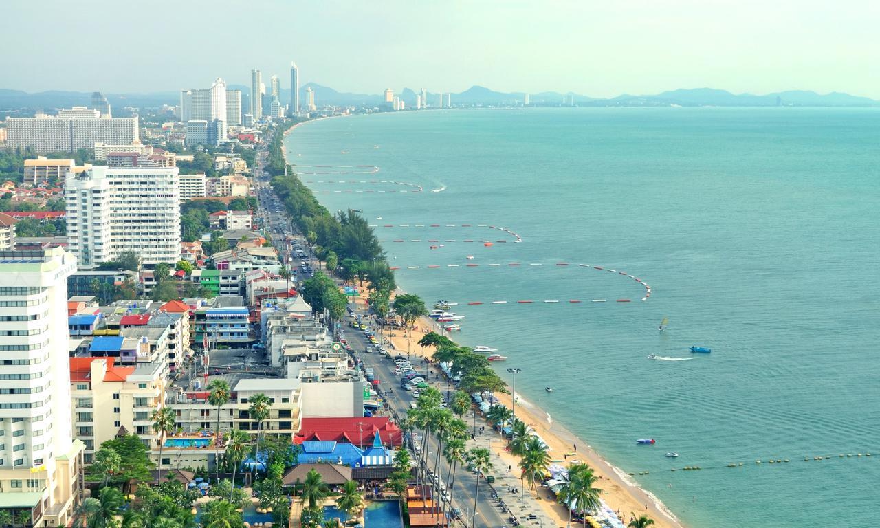 Jomtien Plaza Suite Apartments Kültér fotó